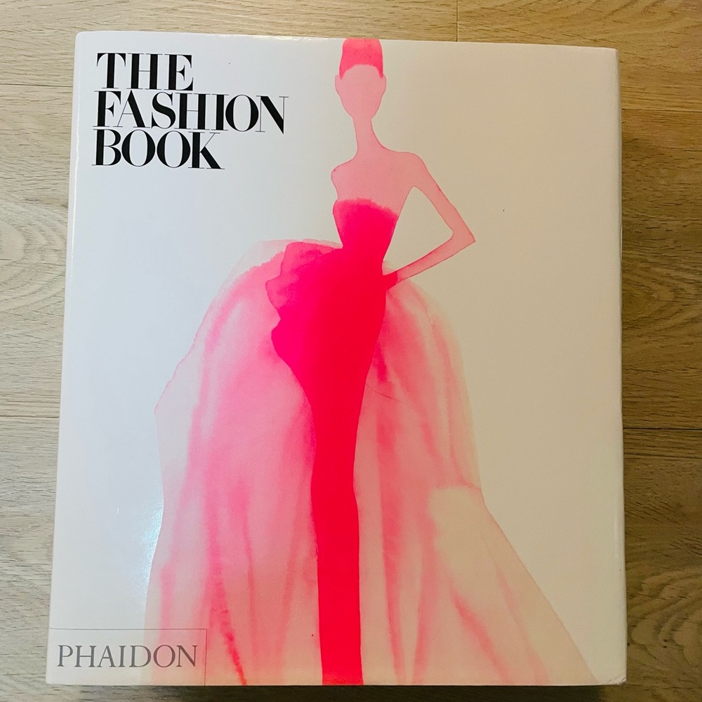 Phaidon The Fashion Book - Vibrant Pink and White Cover